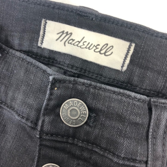 SOLD Madewell 9” High Rise Button Fly Jeans - Picture 8 of 11